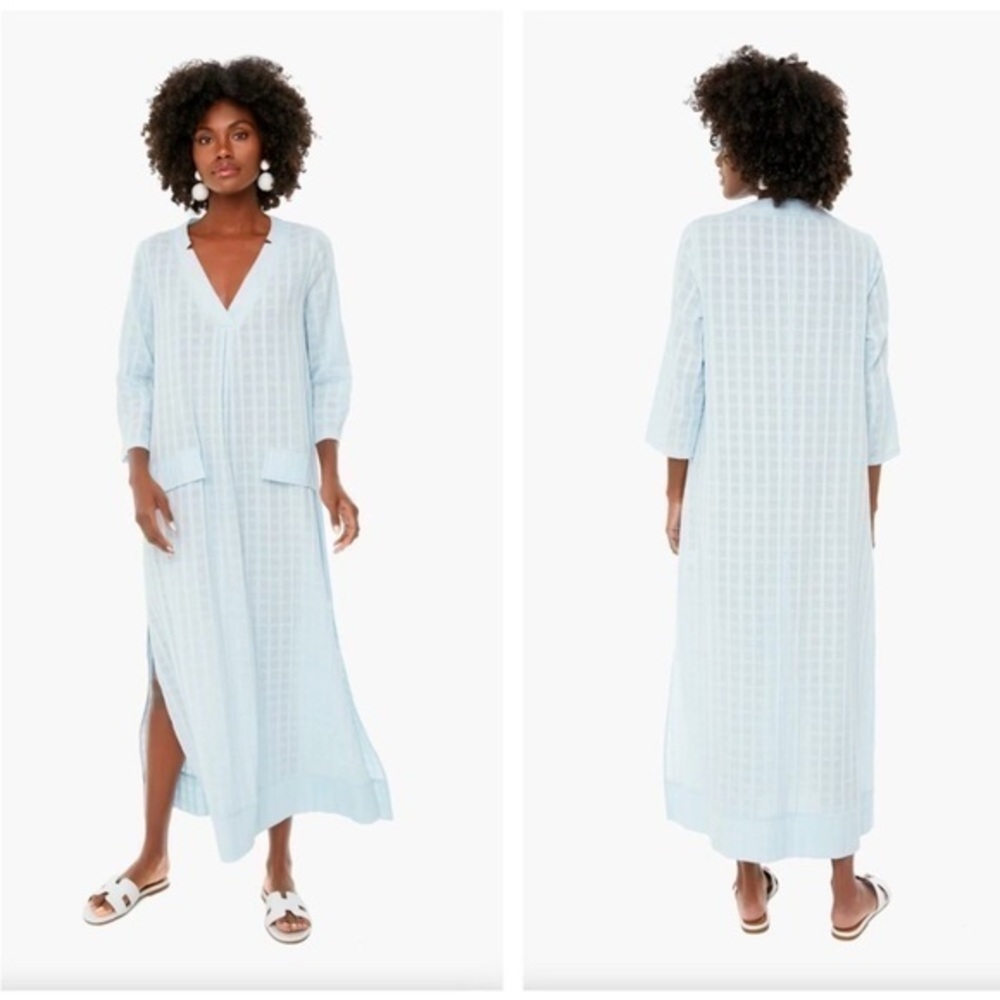 Pomander Place blue Carolina caftan